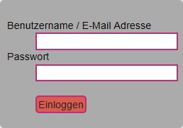 Bei zukünftigen Besuchen: Einloggen mit bestehendem Benutzerprofil